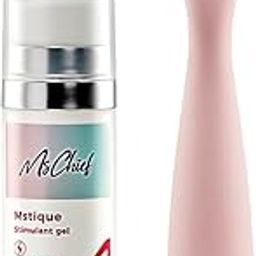 Stimulant Gel & Vibrato Combo, Mstique Stimulant Gel is Water Based - 30 ml contains Aloe Vera to keep Skin Moisturized, Vegan, Paraben Free-image-2