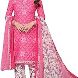 Women's Crepe Floral Printed Unstitched Salwar Suit Dress Material With Printed Dupatta MD_DM1_179-picture-12