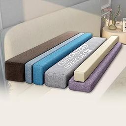 DQWJYYDS Gap Pad Bed, Gap Filling, Cushion, Bed, Gap, Wall, Bed Width, Mattress Bed, Gap, Prevents Things From Falling, Removable and Washable, 78.7 x 5.9 x 5.9 inches (200 x 15 x 15 cm), Color #1-image-43