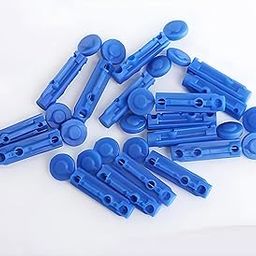 ADZECT 100 Pcs Round Fine Blood Lancet for Dr Morepen BG03 Glucometer Lancets (100) Glucometer Lancets (100)-69