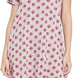 Women's Cotton Print Me Pretty Short Night Dress with Pocket-image-21