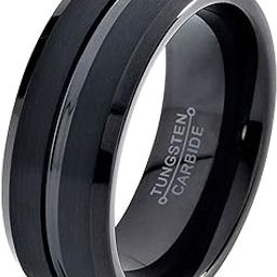Exclusive Classic Tungsten Wedding Band Ring for Men & Boys-image-30
