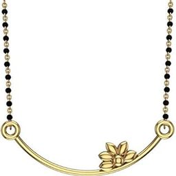14k/18k/22k Yellow/White/Rose Gold Mangalsutra for Women-image-86