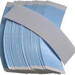 Pelo Double Sided No Shine Tape for Hair Wigs Patch Toupee 36 Strips (Blue)-31