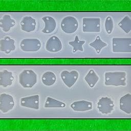 ARTOOL Rakhi Resin Art Mold Creative DIY Multidesign Rakhi Jewellery Keychain Pendant Making Silicone Mold Epoxy Resin Art Mould Set of 2 (B54)-image-36