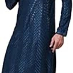 Men's Cotton Blend Regular Fit Sequince Embroidered Kurta with Elegant Design | Stylish Comfortable Outfit for Weddings, Parties, Casual Outings, Traditional, Family Functions, Festivals-image-24