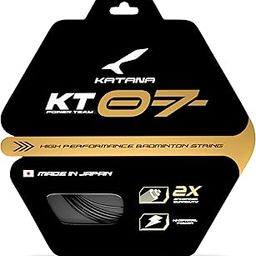 Katana KT-07 Strings 0.70mm | Durability High | High Performance Badminton Strings | Available in 7 Different Color (Pack of 2)-25