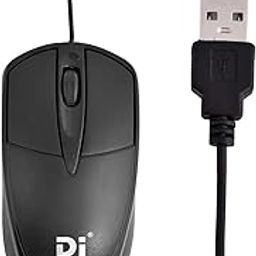 Di Innovating Technology DI USB Wired Optical Mouse | 3-Button USB Mouse for Laptop & PC | High Precision, Plug & Play Mouse for Office & Home Use-11