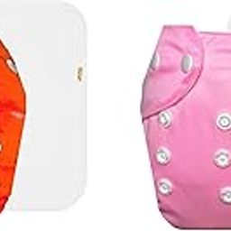 Dumbledo Lite Cloth Diaper with Cotton Insert (Pack of 2) | Snug Fit | Leakproof | Adjustable Snaps | Trusted by Moms | 3 Months – 2 Years | Unisex Baby-image-72