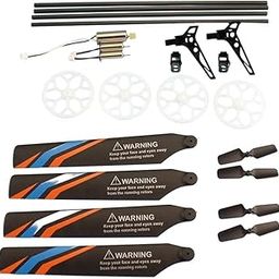 ATORSE Rc Helicopter Model Main Blade Propellers Accessories for Wl Toys Xk K127-18