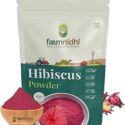 Farmnidhi Hibiscus Powder for Hair & Skin Care, Natural Hibiscus Flower Powder Promotes Hair Growth, Adds Shine & Rejuvenates Skin ideal for Hair & Skin Care Routine-image-6