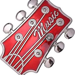 cowboy Belt Buckle Men Accessory Texas Replacement Music Guitar Red| Mens Accessories | Belt Buckles|1 Belt Buckle-image-23