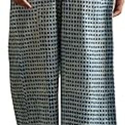 Women Handblock Print Regular Parallel Pants-image-18