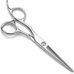 Professional 6.5-Inch Hair Cutting Scissors for Men & Women - Stainless Steel Salon Barber Hairdressing Tool (Silver) - (Pack of 1)-image-88