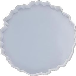 GBC Art 10 Inch Round Agate Silicone Mould for Resin Art – Epoxy Casting Mold for DIY Coasters, Trays & Crafts – Flexible & Reusable – 1 PC-image-26