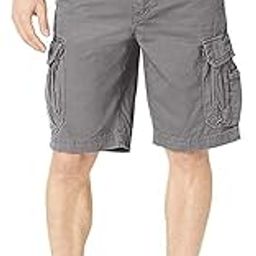 Men's & Boy's Regular fit Stylish Cotton Cargo Shorts (Light Grey)-image-14