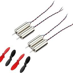 Invento 4Pcs DC 3.7V 0820 8x20mm Micro Coreless Motor With 4Pcs 55mm Propeller High Speed Mini Drones-image-21