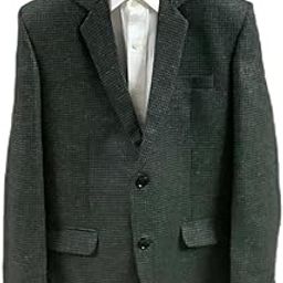 Tweed Blazer for Men Stiched Coat Single Breasted-image-46