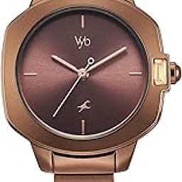 Analog Brown Dial Women's Watch-FV60076QM01-picture-1