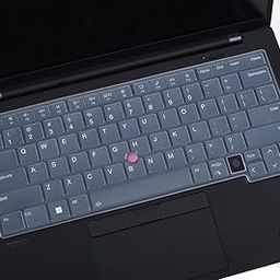 CASOSHIELD Keyboard Cover Compatible with 2024 New Lenovo ThinkPad X1 Carbon Gen 12 & ThinkPad X1 Gen 9 14" Laptop, Clear Silicone Skin Protector-14