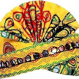 Gujarati Kathiyawadi Navratri Safa | Turban | Pagdi | Pheta for Kids and Adults - Code NTC1217003-image-21