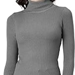 Women Knit-Rib Stretchable Turtle Neck Full Sleeves Winter Pull Over TopDN 414-image-15