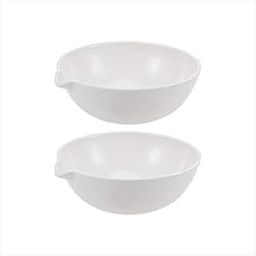 E-MEDI- Evaporating(China Dish) Dish with Spout, Glazed Inside & Outside Scientific and Laboratory Product Pack of 12.-image-62