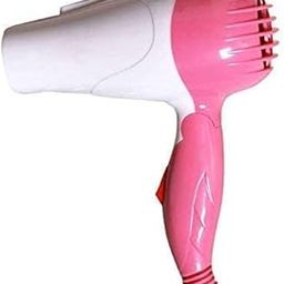 SHAGGY. Women's & Girl's Plastic Foldable Hair Dryer with 2 Speed Control 1000 Watt (Pink) - (Pack of 1)-26
