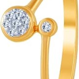 p.c. chandra jewellers 18k (750) Yellow Gold and Diamond Ring for Women-picture-22