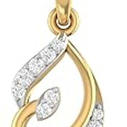 pc jeweller Yellow Gold and Diamond Pendant for Women-picture-36