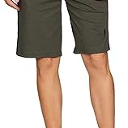 jockey 9426 Men's Super Combed Cotton Rich Regular Fit Solid Shorts with Side Pockets_Deep Olive & Black_S-picture-38