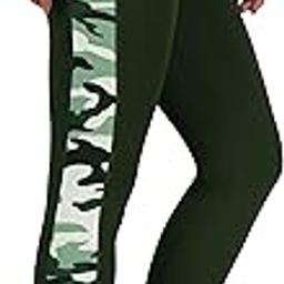 Gym wear Workout Leggings Tights Ankle Length Stretchable Sports Leggings | Sports Fitness Yoga Track Pants for Girls & Women(Olive Green, Size - XXL)-image-2