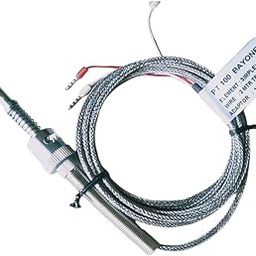 Preetemp Brand PT100 Type Straight Bayonet RTD Sensor (Cable Insulation: Teflon/Teflon, Cable: 1 Meter)-image-31