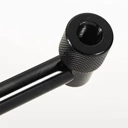 meadawgs Meadawgs® Aluminum Alloy Fishing Rod Butt Rest Fishing Buzz Bar Carp Equipment Gear 25cm Black-picture-22
