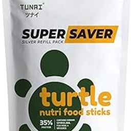 TUNAI Super Saver Silver Pack Turtle Pellet Food for All Ages of Turtle, Tortoise and Other Reptiles (Super Saver, 100G),All Life Stages-26