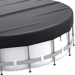 SECRET DESIRE Sandpit Cover Tarp Swimming Pool Lid for Frame Swimming Pools Patio Indoor 8Ft-picture-17