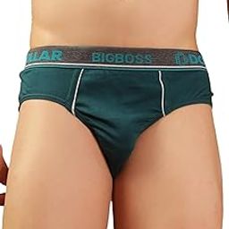 Men's Solid Cotton Brief (Colour May Vary)-35