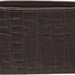 Leather Brown Bi fold Men Wallet-picture-45