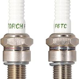TORCH F6TC Spark Plug 131-047 Replace for NGK BP6ES, Bosch W6D, Champion N9YC, OEM for Honda GX140 GX160 GX200 5.5hp 6.5hp Engine Generator, 14mm Thread, 20.8mm Hex, Copper Core, Pack of 1-image-17