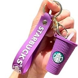 Star bucks Sipper keychain for bike Cute Keyring, Bag Hook Single Piece Star bucks Sipper keychain Keychain for Boys Kids Return Gifts Key Chain (Random Color)-picture-25