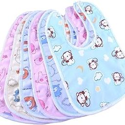 MOM & SON Baby Waterproof Bibs Apron (6 Button bibs)-image-10