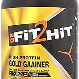 BeFit2Hit High Protein Gold Gainer Powder - 1kg (Pack of 1) | Unique Blend of Protein, Carbs, Vitamins & Essential Minerals | For Muscle Mass Gain | No Additives | Chocolate Flavor | 33 Servings-image-15