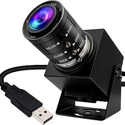 ELP - 48MP USB Camera Manual Zoom Computer Mini Lightburn Camera for Laser Recorder, UVC USB2.0, Close-up Camera, 6000P USB Security Camera, 3.6-10 Security Camera-41