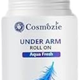 Cosmozie AHA BHA Underarm Roll On – 5% Lactic, Mandelic & Salicylic Acid | Lightens Dark Underarms, Fights Odor | Long-Lasting Aqua Fresh Fragrance, Alcohol & Aluminum Free – 50ml-image-86