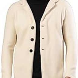 Cotton Polar Fleece Solid Overcoat for Men | Regular Fit Lapel Collar Long Jacket Overcoat | Winter Wear Men's Long Overcoat-image-23