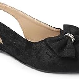 Women Comfortable Flats Pointed Toe Mule Sandal-19