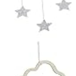 JAZZY PEARLS® 2Pcs Nordic Planet Cloud Raindrop Star Kid Room Wood Wall Hanging Home Decor|Home & Garden|2 Pieces Wall Hanging Art Decor-image-31