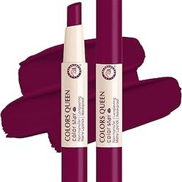 Colors Queen Color Stay Matte Lipstick | Highly Pigmented Ultra Matte Long Lasting Lipstick | One Stroke Application, Hydrating & Weightless Formula | Non Transfer Lipstick for Women (Wine, 2.1g)-11