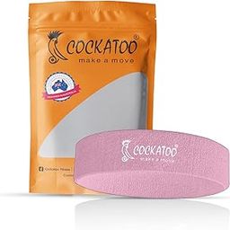 Cockatoo Sports Headband for Men, Head Band for Men & Women,Gym Headband,Workout Headband,Fitness Headband,Running Headband Soft, Stretchy, and Sweat-Wicking(Pack of 1) (Pink)-image-15