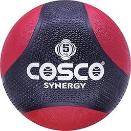 Cosco Synergy Medicine Ball for Core Fitness, Resistance, Strength Training, Exercises (2)-picture-32